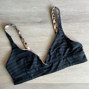 RipCurl Bikini Reversible Black Pin-line / hearts